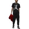 Jordan MVP Jumpman Logo Crew Neck Comfortable Short Sleeve T-Shirt Men Tops Black FZ1920-010