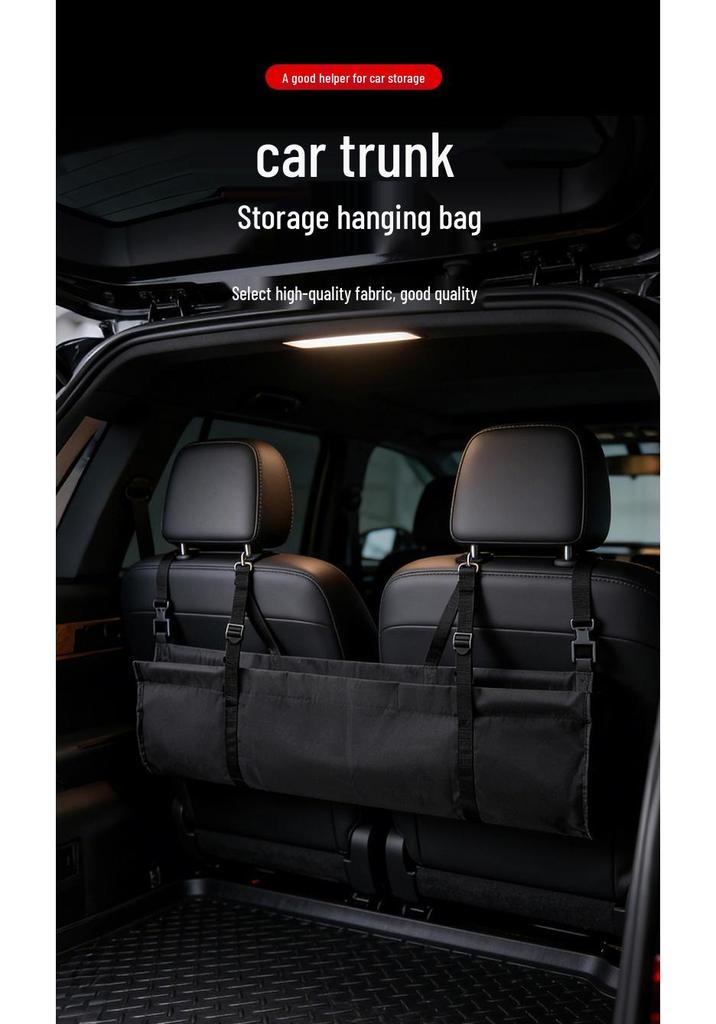 Portable Oxford Cloth Car Trunk Storage and Hanging Tool Bag