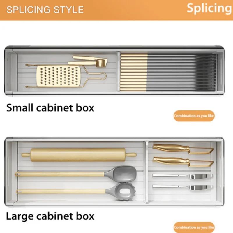 for Spoon Fork Knives Large Silverware Drawer Storage Utensils Oraganizer Dishes Separator Adjustable Flatware Cutlery Holder