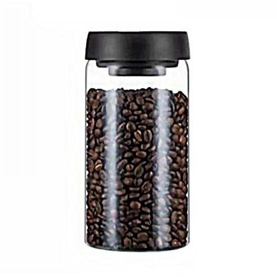 500/900/1200/1800 ML forseglet krukke Fuktsikker kaffebønner Vakuumforseglet oppbevaringskrukke i glass for kjøkken