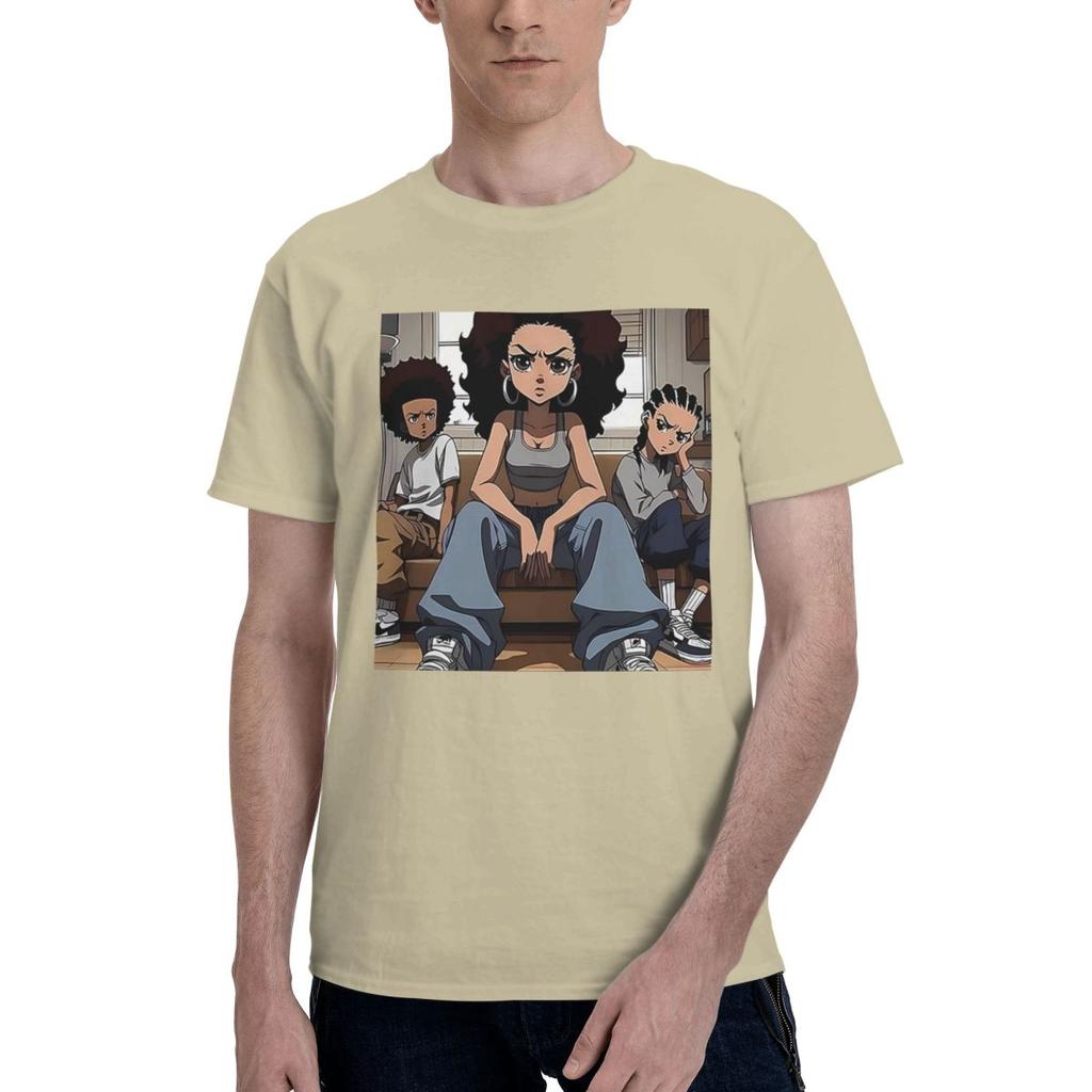 Hip Hop Comicfigur 100% Baumwolle Lässig Atmungsaktiv Bequem Shirt Lustige Herren T-Shirts Herren Oberteile