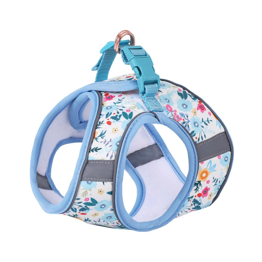 Small Dog Harness Vest Set Cute Traction Bracelet Medium Cat Collar Suit Soft Puppy Vest Harness Adjustable Pet Accessories