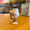 Handmade Office Desk Ornaments, Little Liu Duck Rattle, Car-mounted Ornaments, Electric Vehicle Consultation Vehicle Decoration
