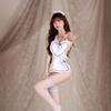 Sexy Lingerie Loving Maid Cosplay Pajamas Japanese Maid Sexy Uniform Perspective Bed Set