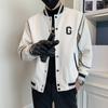 Men's Jackets Solid Color Stand Collar Long Sleeve Button Casual Coats Men Streetwear Leisure Jackets