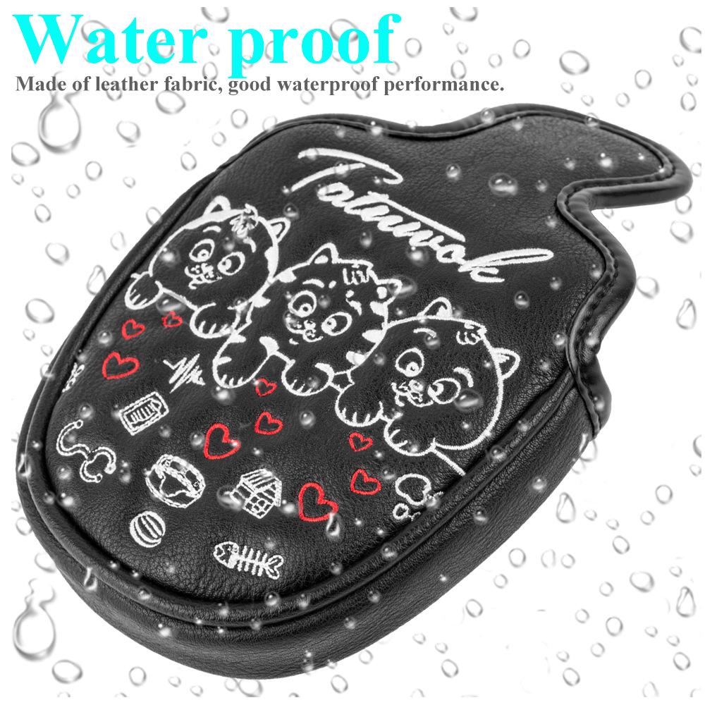 Nowe Pokrowiec na Główkę Kija Golfowego Putter - Wzór z Kreskówkowym Kotem