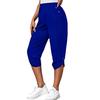 Moda Estate 2026: Pantaloni casual elastici a sette punti da donna