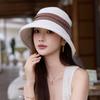 Women S Color Block Japanese Style Sun Hat Large Brim Summer Fisherman Hat
