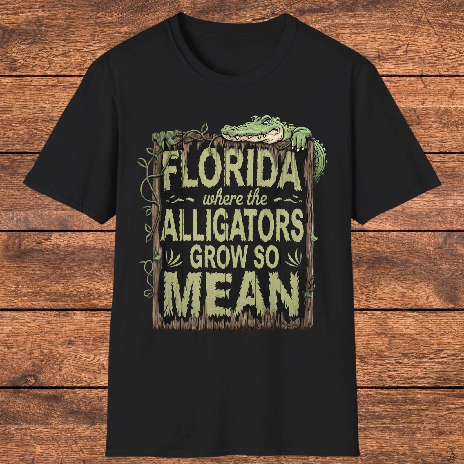 Florida Alligator Shirt, Funny Florida Gift, Swamp Humor Tee, Florida Souvenir S