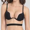 Moda Scollo Profondo V Basso Push Up Donna Reggiseno Senza Cuciture Schiena Nuda Invisibile Per Abito da Sposa