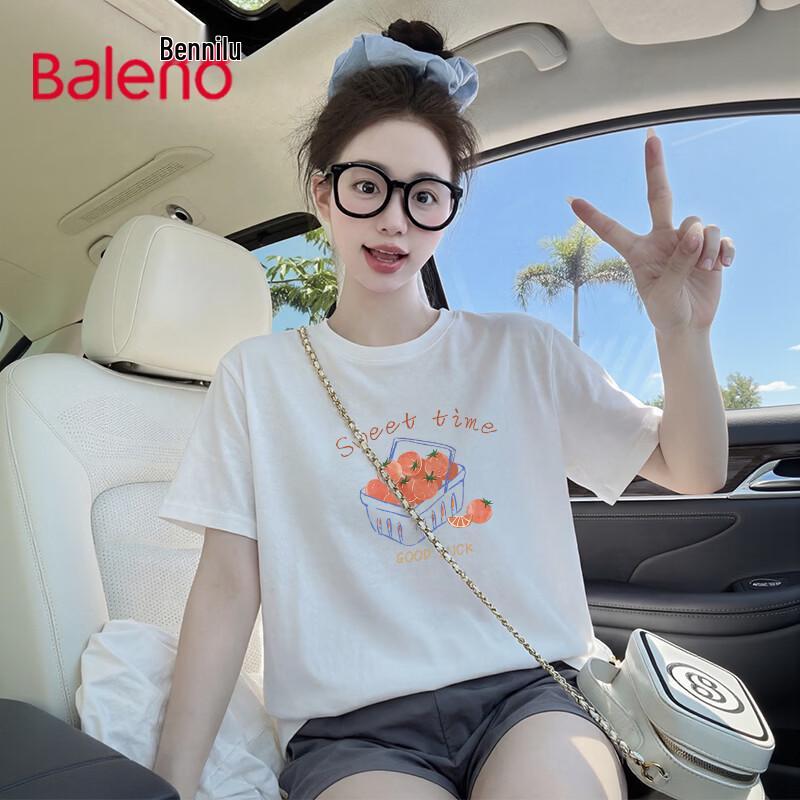 Baleno Women s Pure Cotton Graphic T-Shirt 2XL