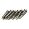 YJB PARTS: Metric Octave Saddle Adjustment Screws and Springs, Stainless Steel, Set of 6 [Made In Japan]