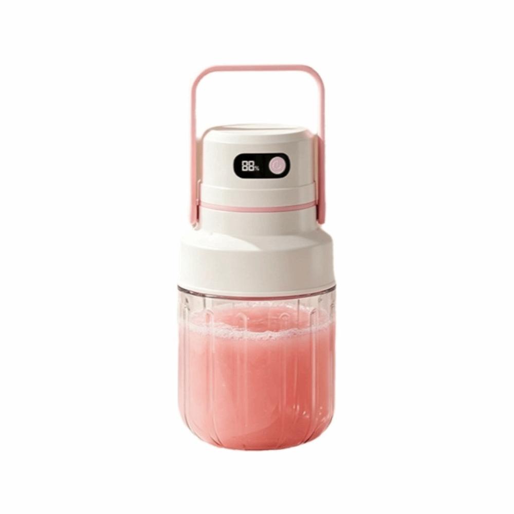 With Two Lids Electric  Fruit Blender Cordless Automatic Juicing Cup BPA-Free Smoothie Maker  Home