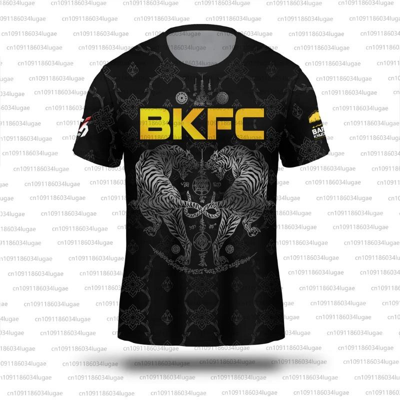 BKFC Boksen Fan Vechtsportkleding Mannen Vrouwen Ademende Sportkleding Man Kinderen Zomer Casual Ronde Hals T-shirt Mannelijk Korte Mouwen Tops T-shirt