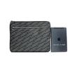 Emporio Armani Printed Zippered PVC Clutch Men clutch Black Y4P101-YLO7E-86526
