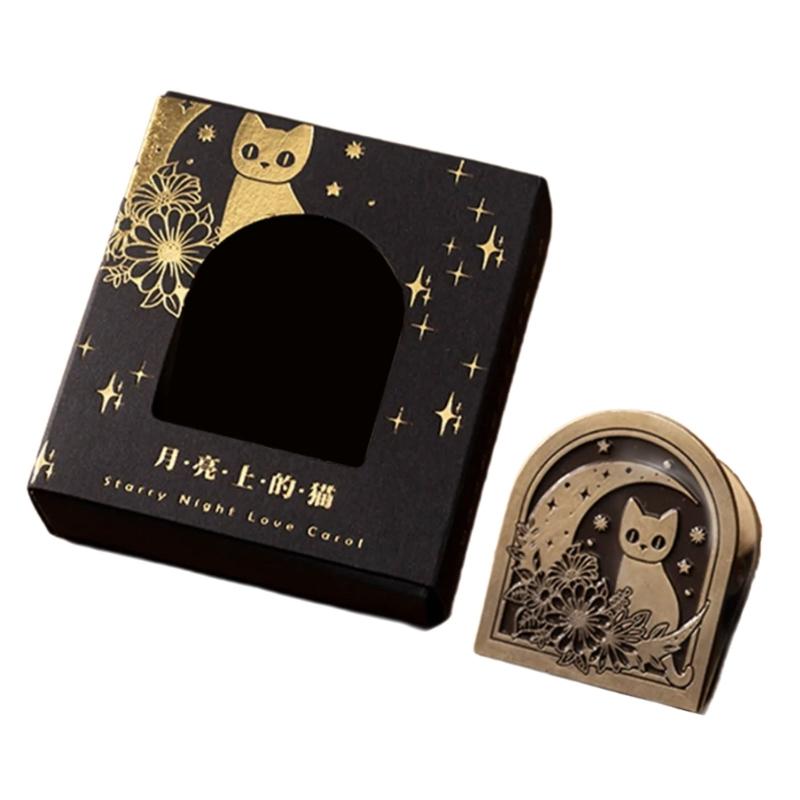 Vintage Paper Clip Metal Binder Clip for Journaling and Scrapbooking Metal Paper Clamp for Organizing File Photo Paper