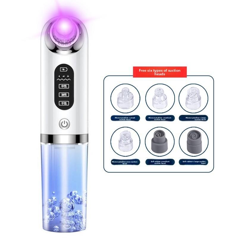 Small Bubble Blackhead Absorber, Handheld Electric Blackhead Removal, Household Facial Cleansing, Hydration Introducer, Oxygen Injection Instrument