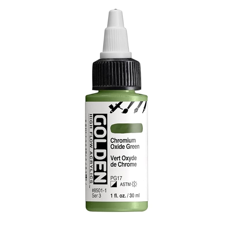 

Golden Acrylic High Flow 30ml 8501 chromium oxide green 13121501