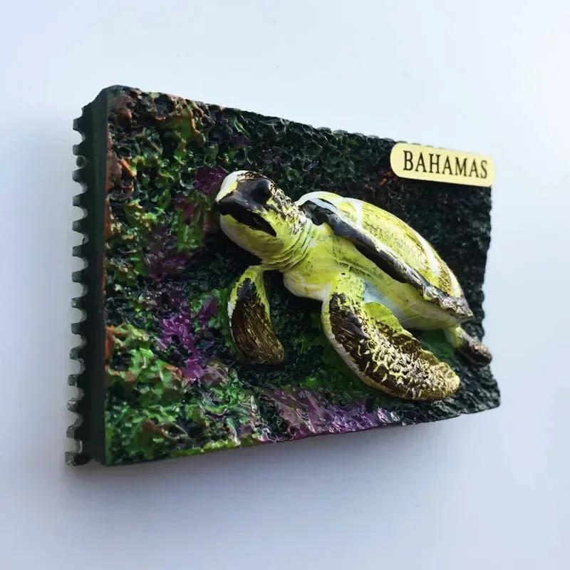 Bahamas Fridge Magnets Tourist Souvenirs Magnets for Refrigerators Creative Folk Dance magnetic sticker Home  Kitchen Decoration