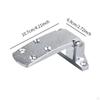 Freezer Door Hinge Accessory Flat Zinc Alloy Universal Repair Part Hardware for Industrial