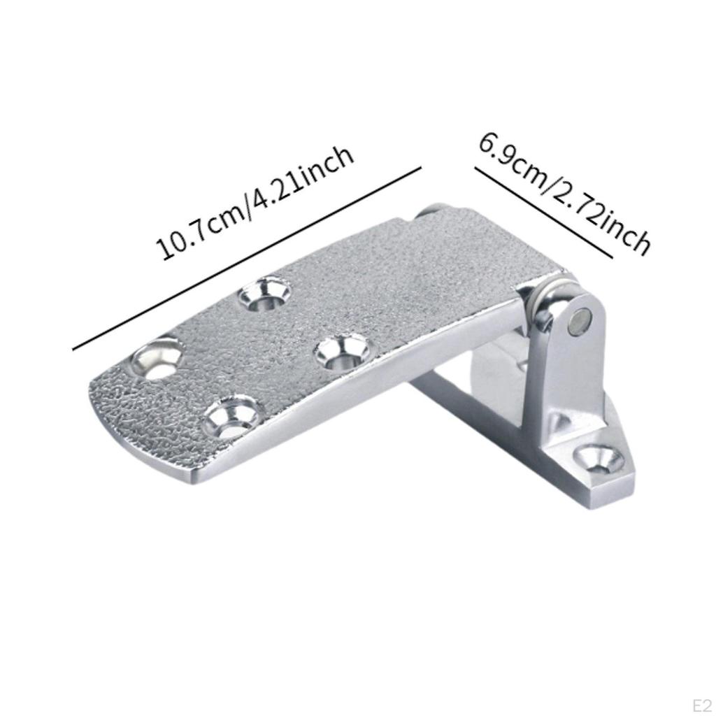 Freezer Door Hinge Accessory Flat Zinc Alloy Universal Repair Part Hardware for Industrial