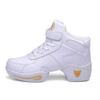 Scarpe da Ballo Donna Signore Moderne Suola Morbida Jazz Sneakers Pelle Traspirante Leggere Danza Fitness Sport