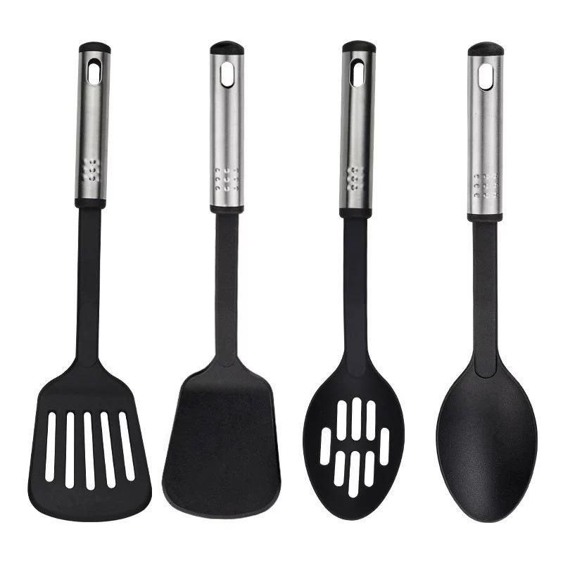 Set mit 25 antihaftbeschichteten Silikon-Küchenutensilien zum Kochen und Backen