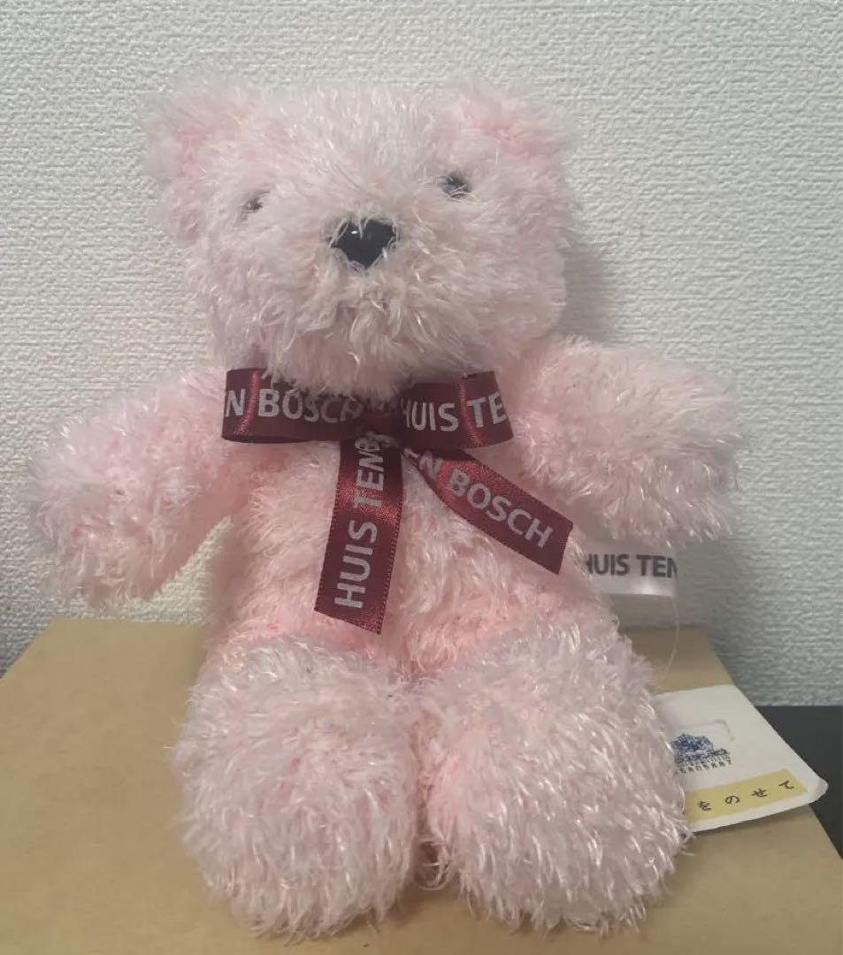 

[USED] Huis Ten Bosch Teddy Bear Plush Toy Pink