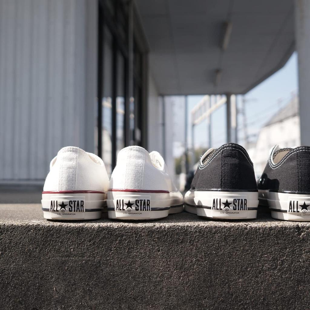 Converse All Star US OX Size Cm Sneakers, White/Tricolor, 23.5