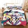 Fizzarolli Boss Bedding Set Single Twin Full Queen King Size Bed Set Adult Kid Bedroom Duvetcover Sets Anime Game Bed