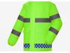 Unisex Reflective Raincoat and Pants Set for Motorcyclists and Delivery Riders - Waterproof and Split Design for Heavy Rain.