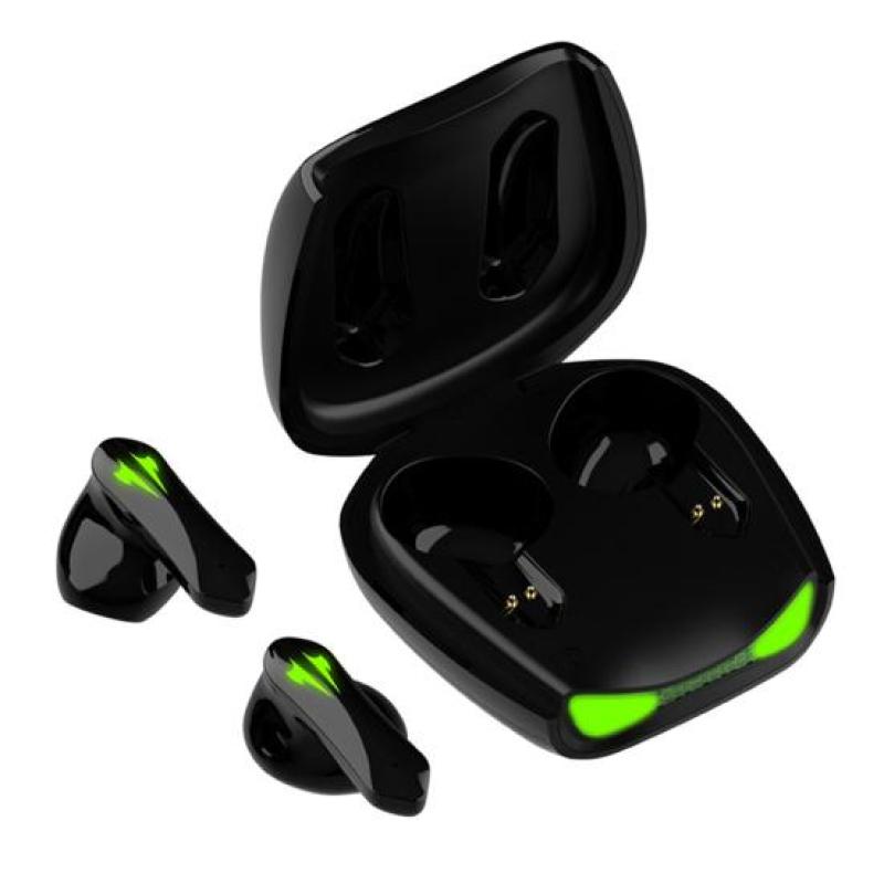 

Беспроводная гарнитура со светодиодной подсветкой, игровые беспроводные наушники, Bluetooth-совместимые, стереозвук 5.1 с низкой задержкой, беспроводная связь чёрный