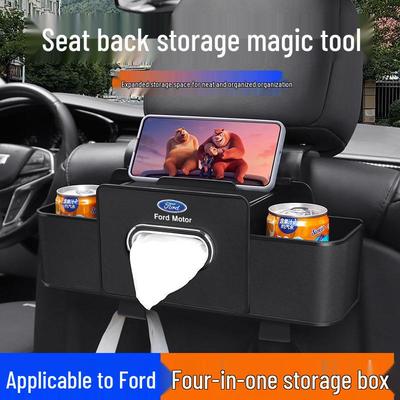 Tissue & Cup Holder for Ford Mondeo, Focus, Edge, Explorer Car Seats