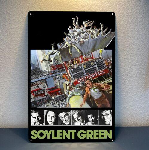 Soylent Green Movie Metal Poster  Collectable Tin Sign  Size 20x30cm 20x30cm（7.8x11.8inch）
