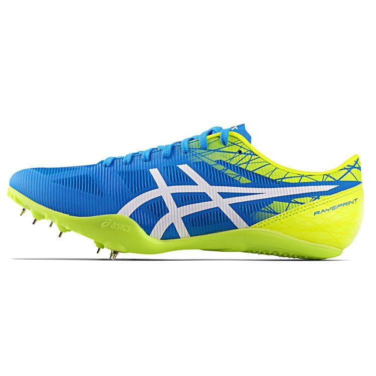 Asics Raysprint 2 Durable Non-Slip Professional Running Shoes Unisex Sneaker Blue White TTP516-4301