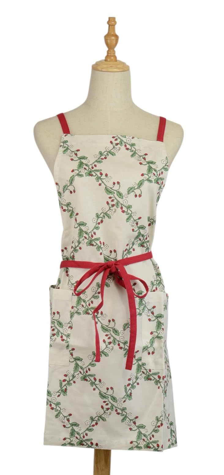 

Friends Hill Short Apron Ivy Berry Ivory [WS-136-20] слоновая кость