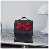 Shoulder Bow Tie Crossbody Bag Girls Trendy Mini Square Bag For School And Play
