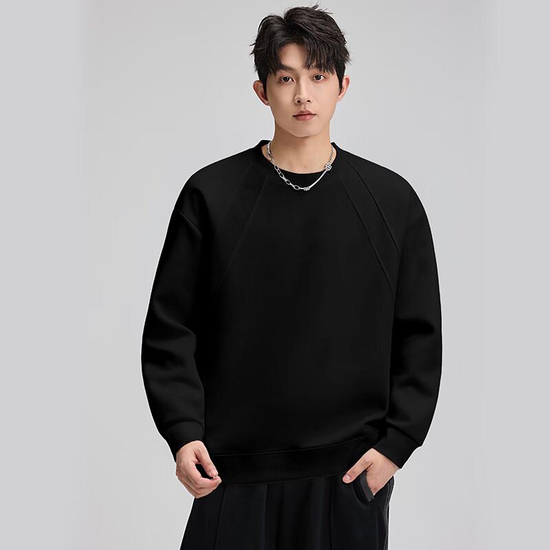 

Duduosibao Men s Autumn/Winter Heavyweight Patchwork Sweatshirt 2XL