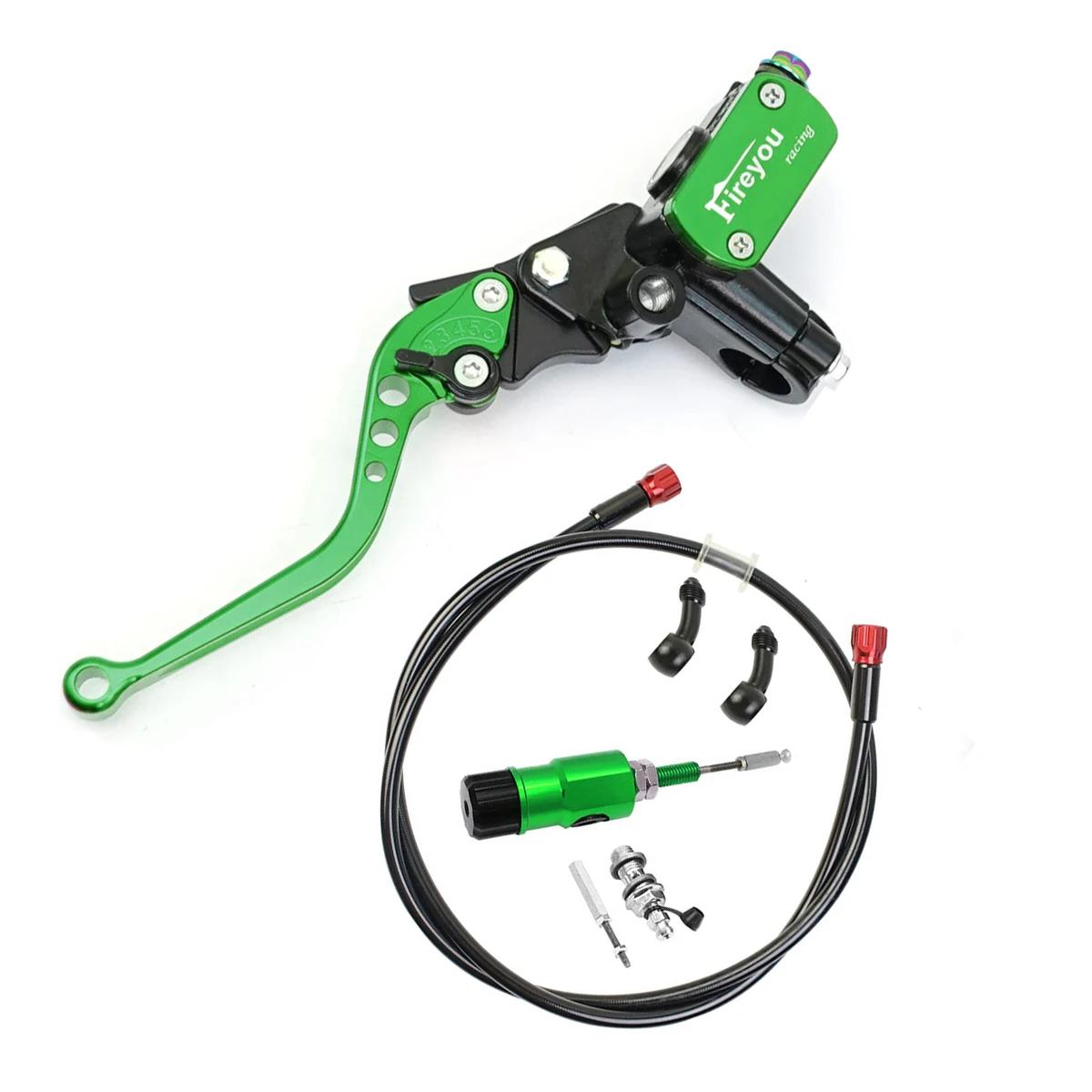 22 мм CNC мотоцикл гидравлический сцепление главный тормозной цилиндр комплект рычага для гоночного мотоцикла для мотокросса спортивный мотоцикл скутер мотокросс внедорожный