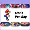 Trousse Nintendo Super Mario Pour Élèves du Primaire Sac de Rangement pour Stylos Style Dessin Animé