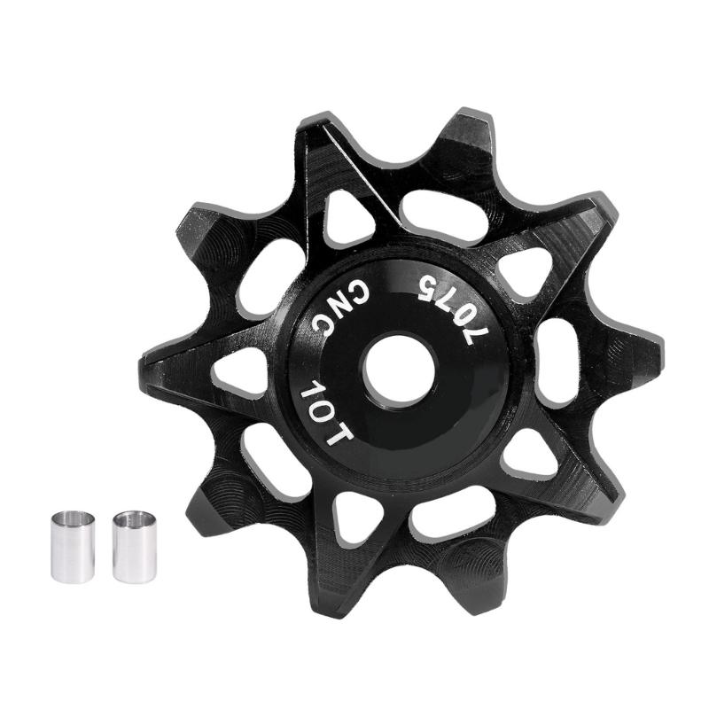 

High Performances Bicycles Chainring Guide Wheel with Positive Negative Teeth Enhances Stability for Cycling чёрный