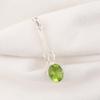 Peridot Jewelry, 925 Solid Sterling Silver Pendant, Handmade Gemstone Jewelry Pendant For Thanksgiving Gift