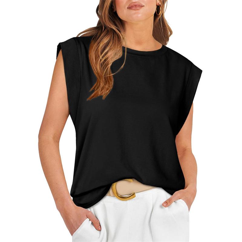 2026 Solid Color Short Sleeve Plus Size Women's Short Sleeve T-Shirt Summer Loose Women's T-Shirt High Quality Pattern CCXX247