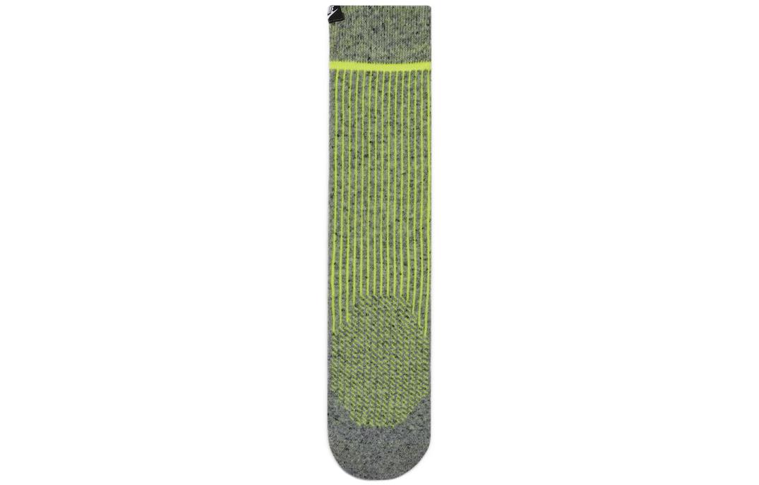 Nike Crew Socks Unisex White/Venom Yellow DA2611-100 XL