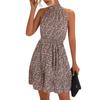 Dámské ležérní módní sexy květinové šaty