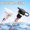 Threaded Type C Female Socket Connector Pre Soldered Wires Anticorrosion Shell For Diy Car Modification Device Repair
