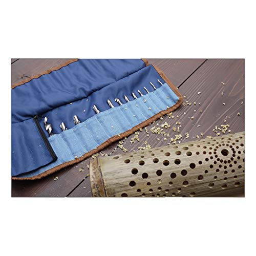 STAR-M Drill Roll Bag, Mini, Blue, 15 Pockets, 7001