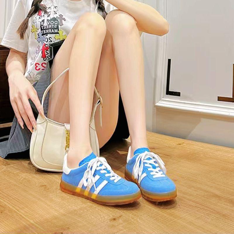 Dexun shoes women's new versatile flat-soled retro classic casual shoes ins wind Forrest Gump shoes sports shoes board shoes