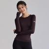 Women's Quick-Dry Long Sleeve Yoga and Running Top for Fall/Winter