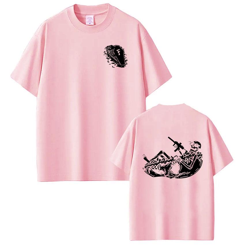 Forward Observations Group Skeleton Tshirts Unisex Women Clothing Fashion Oversized Casual Cotton Y2K Short Sleeve Tees Streetwear